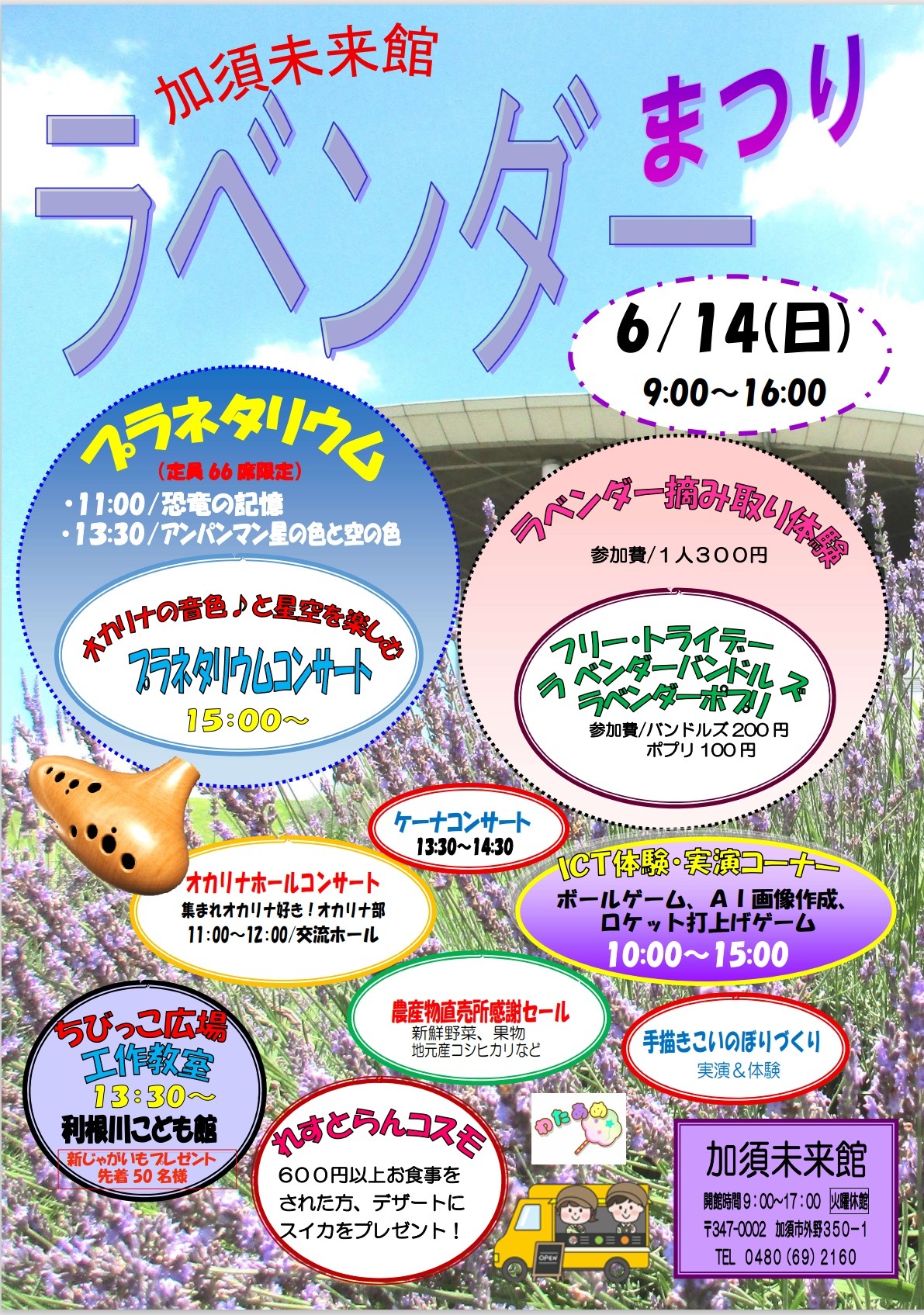 ラベンダーまつりの画像