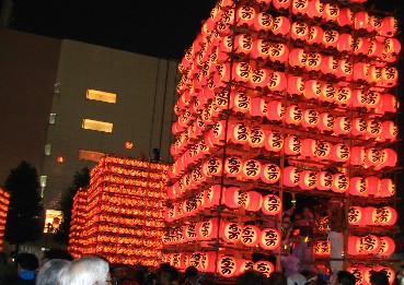 久喜提燈祭り「天王様」