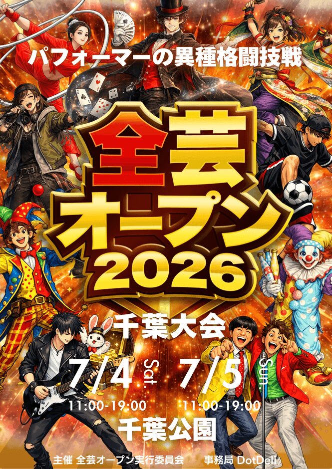 キッチンカー屋台総選挙2026 千葉大会・全芸オープン2026 千葉大会の画像