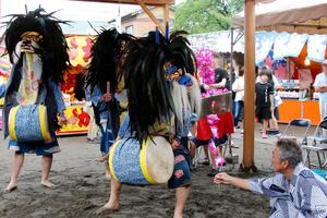 大瀬の獅子舞祭礼の画像
