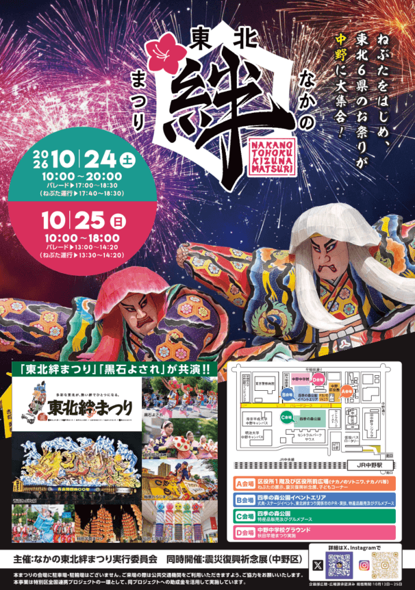 2026なかの東北絆まつり